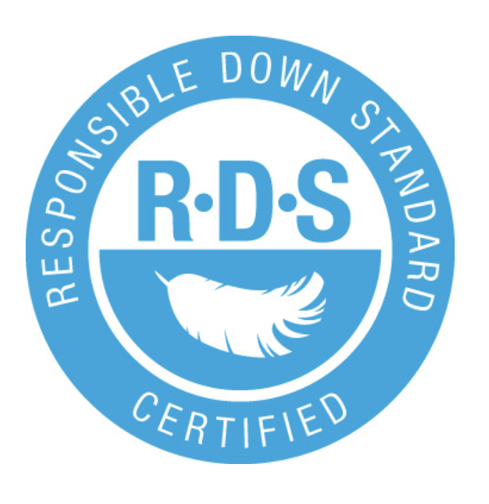 Badge attestant du r.d.s "responsibe down standard"