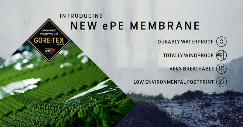 Présentation de la membrane Gore-Tex ePE
