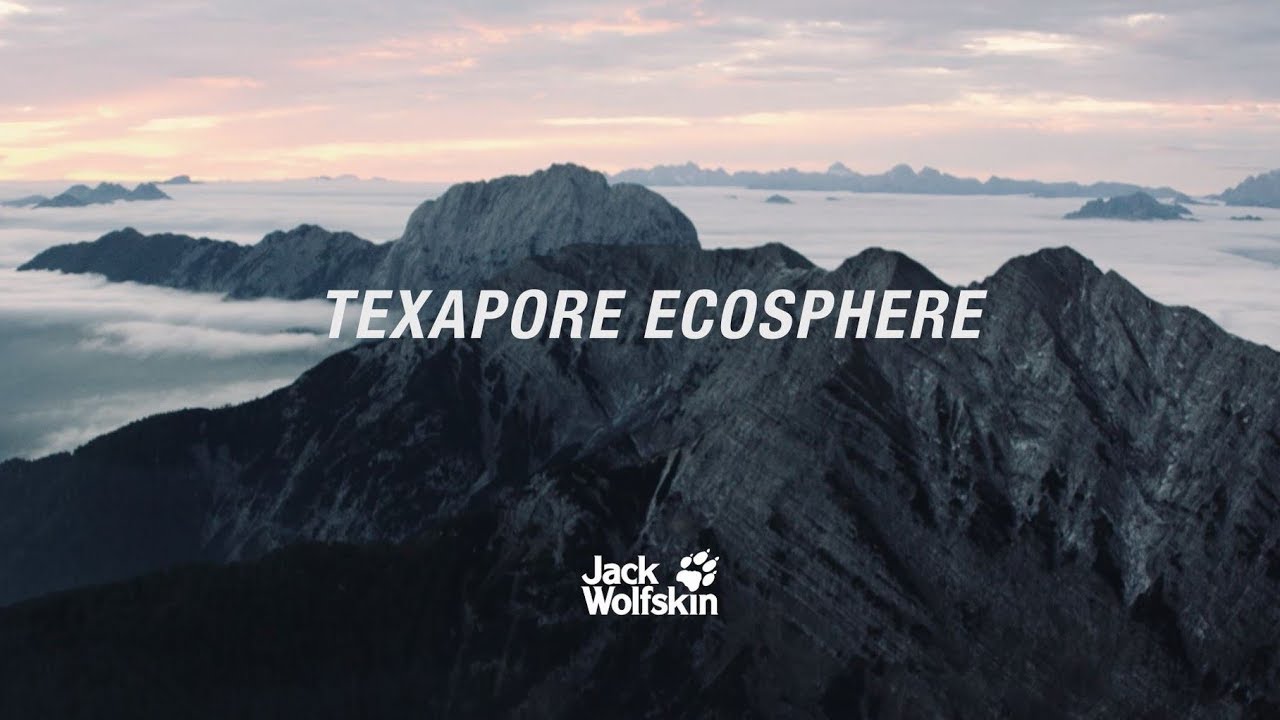 Texapore ecosphere by Jack wolfskin logo