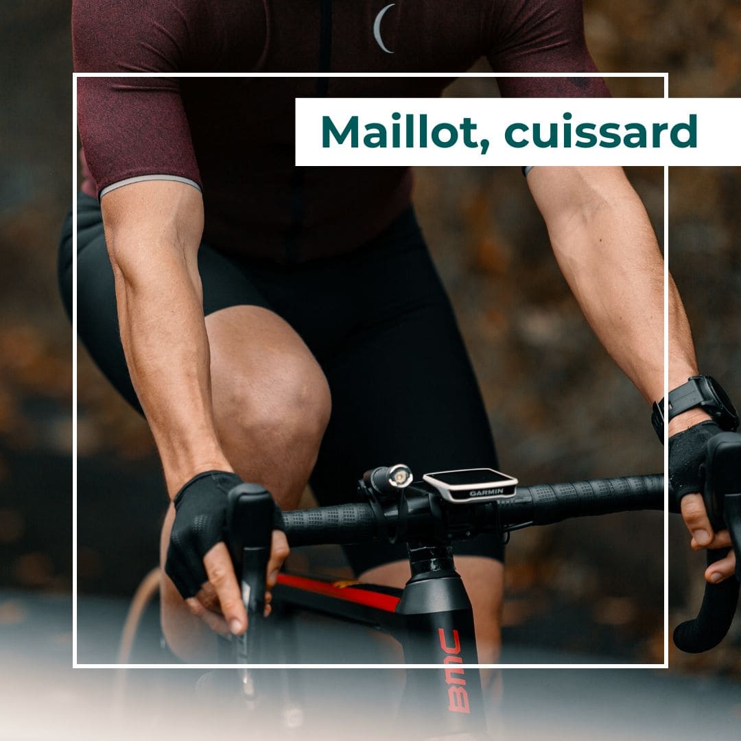 maillot et cuissard de vélo, vêtements stretch pour le cyclisme