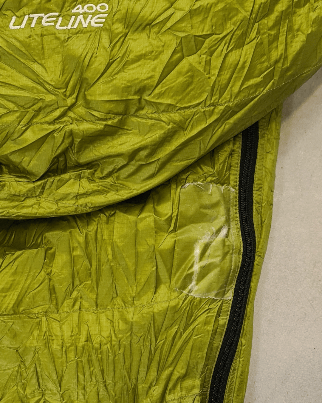 Avant empiècement duvet