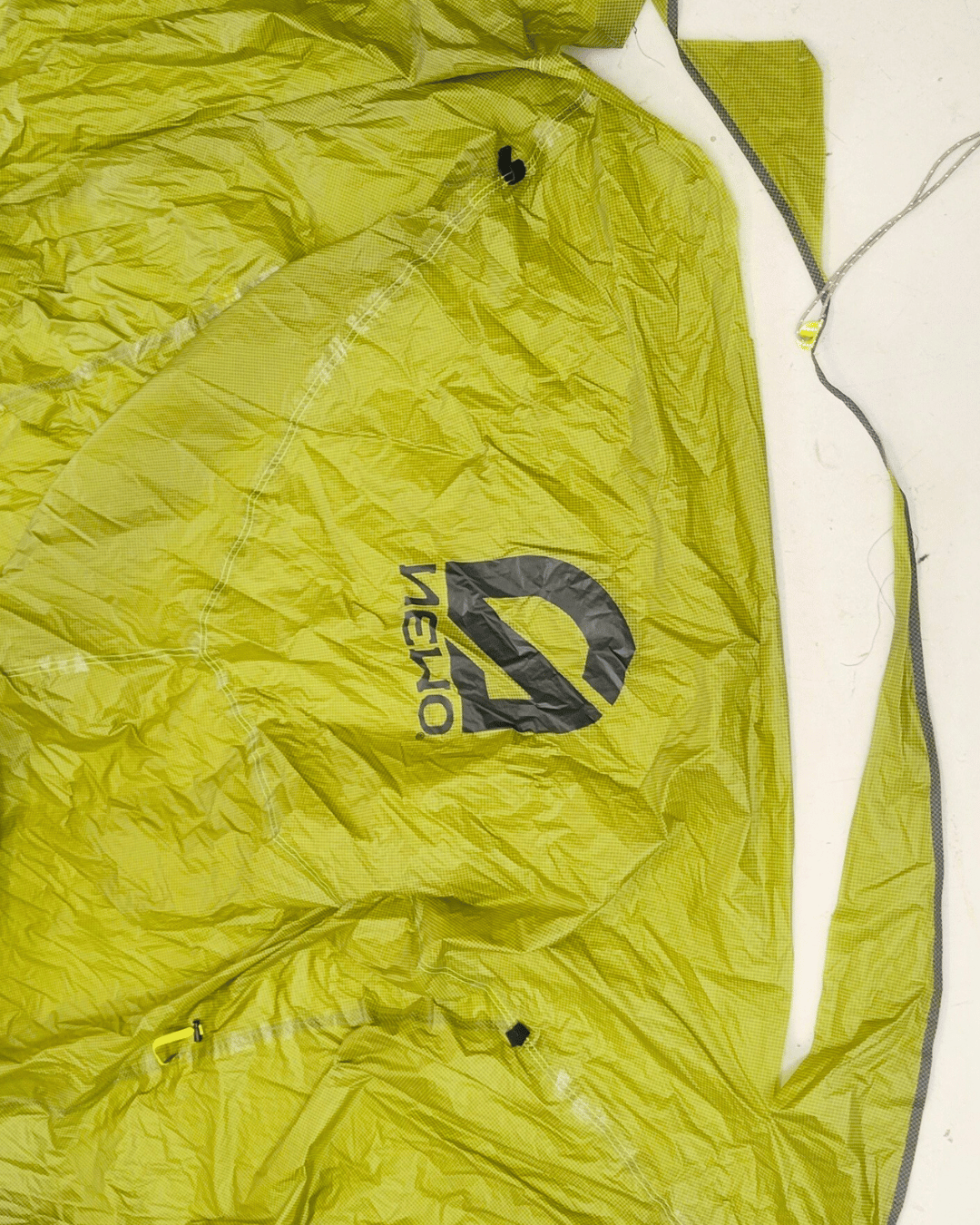 tente nemo trouée tente rando Nemo verte déchirée