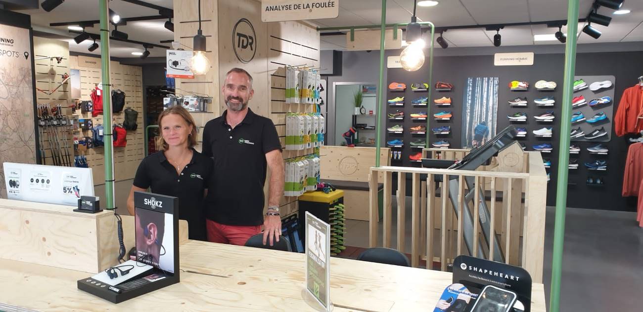 photo magasin terre de running andrézieux Bouthéon 